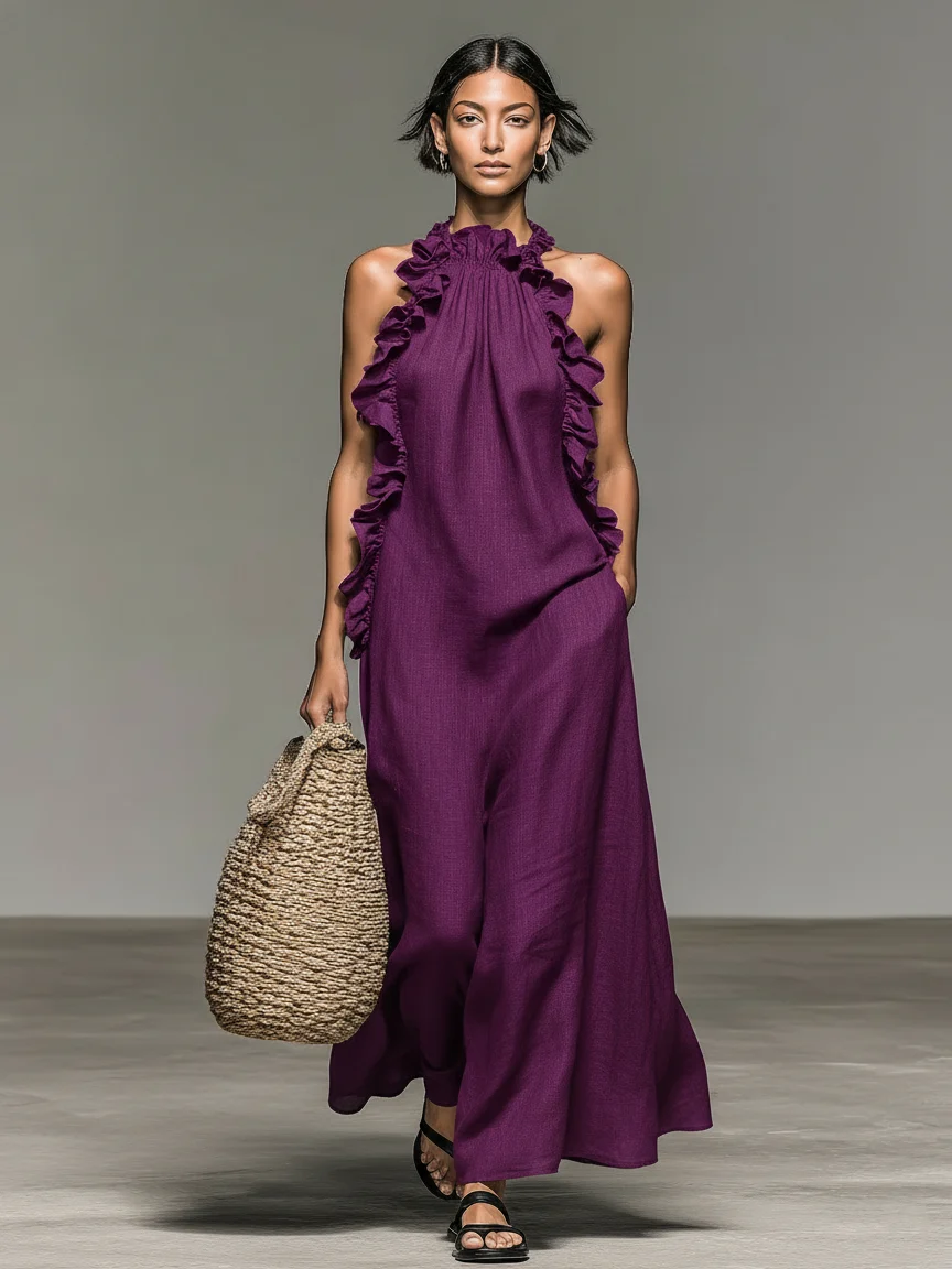 Vestido Maxi Gladys™ con bolsillos