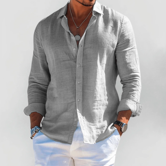 Stefano - Camisa veraniega ligera para hombre